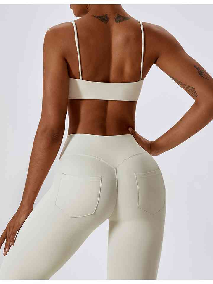 Cropped Sports Tank Top